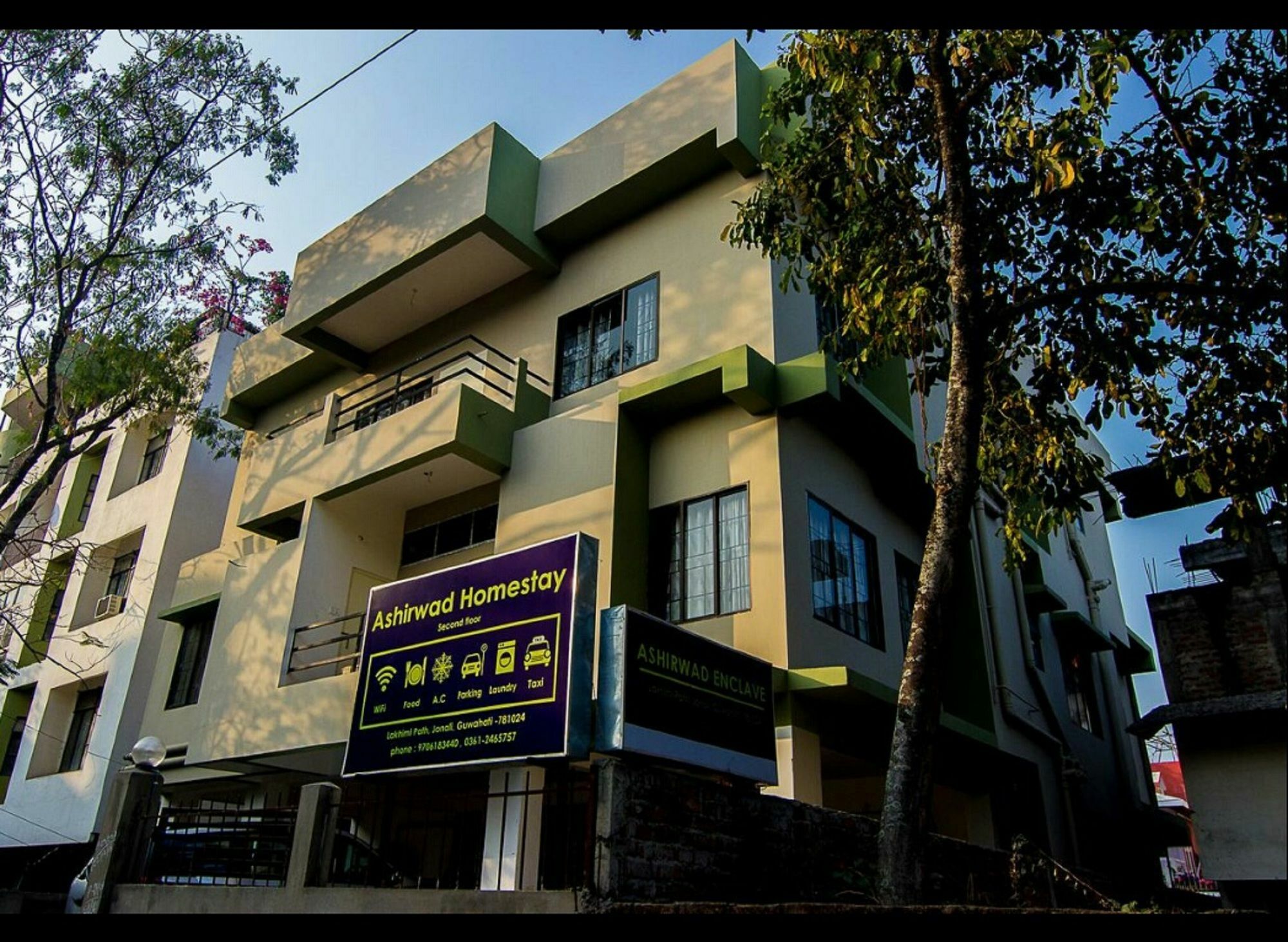 Ashirwad Homestay Guváhátí Exteriér fotografie
